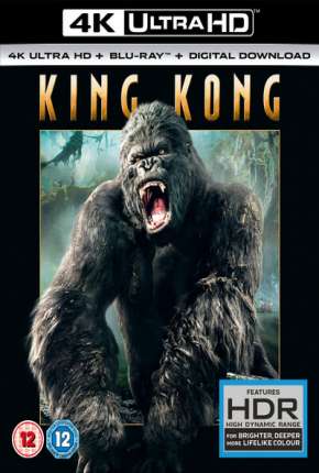Capa do Filme King Kong - Versão Estendida 4K (2005) – pôster oficial