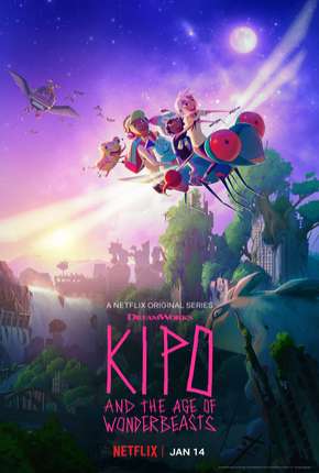 Capa do Desenho Kipo e os Animonstros - Completa (2020) – pôster oficial