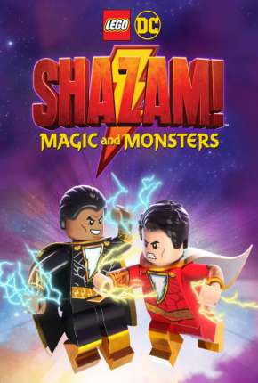 Capa do Filme LEGO DC - Shazam - Monstros Magicos (2020) – pôster oficial