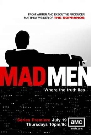 Capa do Série Mad Men - 3ª Temporada Completa (2007) – pôster oficial