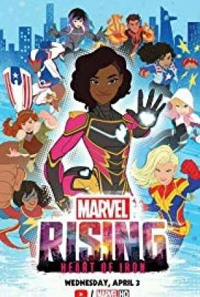 Capa do Filme Marvel Rising - Coração de Ferro (2019) – pôster oficial