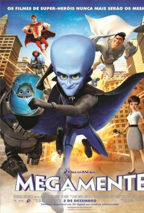 Capa do Filme Megamente - Megamind (2010) – pôster oficial