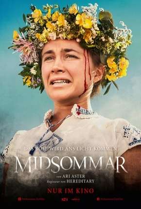 Capa do Filme Midsommar - O Mal Não Espera a Noite (2019) – pôster oficial