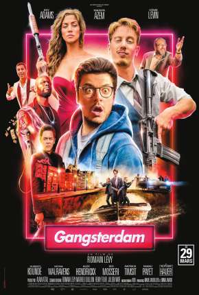 Capa do Filme Missão - Amsterdam - Gangsterdam (2017) – pôster oficial