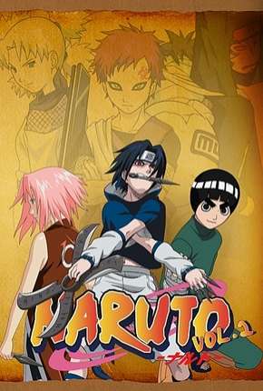 Capa do Desenho Naruto Clássico - 2ª Temporada (2003) – pôster oficial