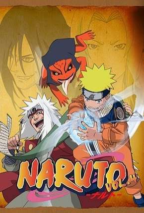 Capa do Desenho Naruto Clássico - 4ª Temporada (2004) – pôster oficial