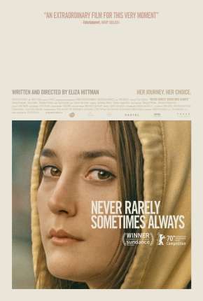 Capa do Filme Never Rarely Sometimes Always - Legendado (2020) – pôster oficial