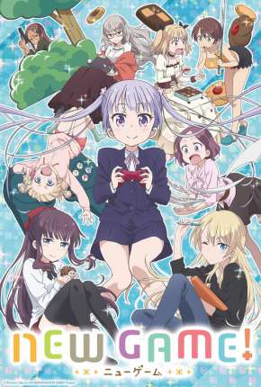 Capa do Desenho New Game!! - 2ª Temporada (2016) – pôster oficial