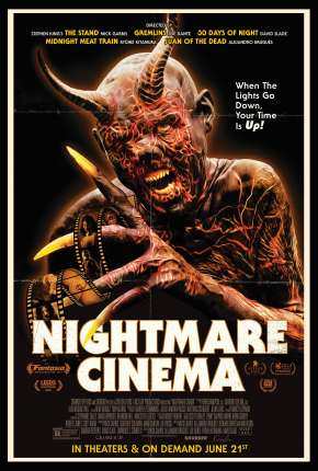 Capa do Filme Nightmare Cinema - Legendado (2019) – pôster oficial