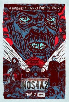 Capa do Série NOS4A2 (2019) – pôster oficial
