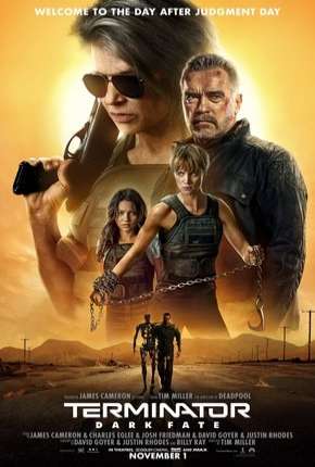 Capa do Filme O Exterminador do Futuro - Destino Sombrio - Legendado (2020) – pôster oficial