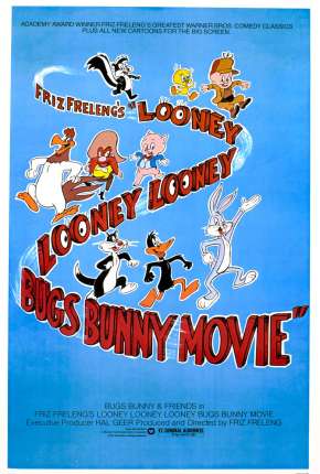 Capa do Filme O Filme Looney, Looney, Looney do Pernalonga (1981) – pôster oficial
