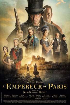 Capa do Filme O Imperador de Paris (2019) – pôster oficial