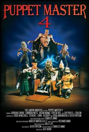 Capa do Filme O Mestre dos Brinquedos 4 - Bonecos Em Guerra (1993) – pôster oficial