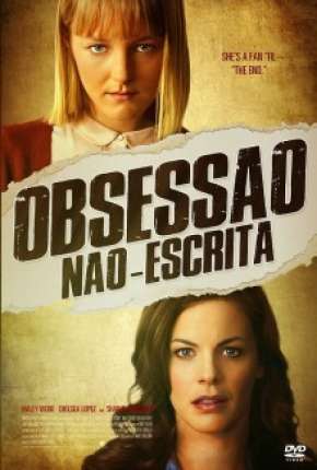 Capa do Filme Obsessão Não-Escrita (2020) – pôster oficial
