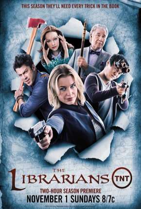 Capa do Série Os Bibliotecários - 2ª Temporada (2015) – pôster oficial