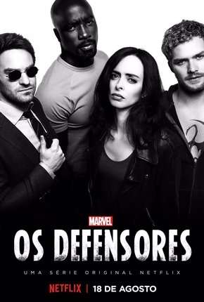 Capa do Série Os Defensores - 1ª Temporada - Completa (2017) – pôster oficial