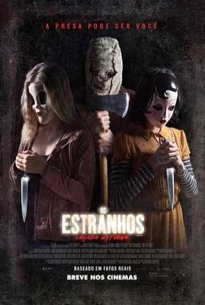 Capa do Filme Os Estranhos - Caçada Noturna - Remux (2019) – pôster oficial