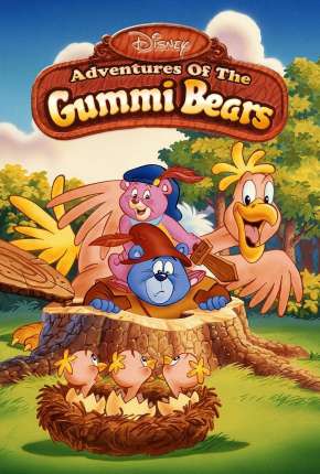 Capa do Desenho Os Ursinhos Gummi - Coletânea (1986) – pôster oficial