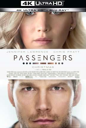Capa do Filme Passageiros - 4K (2016) – pôster oficial