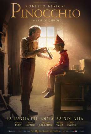 Capa do Filme Pinocchio - Legendado (2020) – pôster oficial