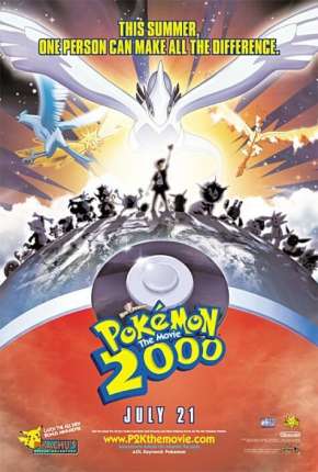 Capa do Filme Pokémon - O Filme 2000 (1999) – pôster oficial