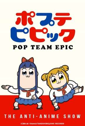 Capa do Desenho Poputepipikku - Pop Team Epic (2018) – pôster oficial