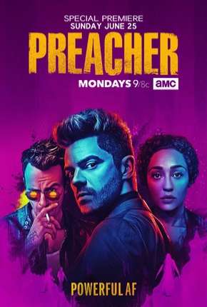 Capa do Série Preacher - 2ª Temporada (2017) – pôster oficial