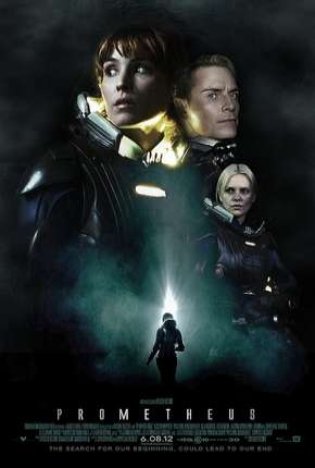 Capa do Filme Prometheus - IMAX OPEN MATTE (2012) – pôster oficial