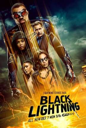 Capa do Série Raio Negro - Black Lightning 3ª Temporada Legendada (2019) – pôster oficial