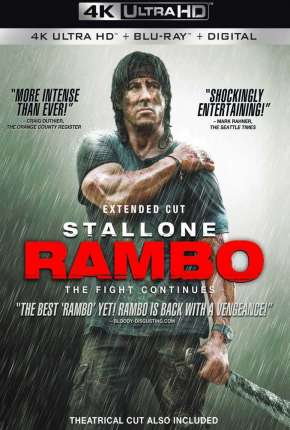 Capa do Filme Rambo 4 4K (2008) – pôster oficial