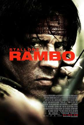 Capa do Filme Rambo IV - BD-R (2008) – pôster oficial