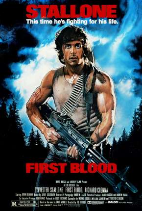 Capa do Filme Rambo - Programado Para Matar - Quadrilogia (1982) – pôster oficial