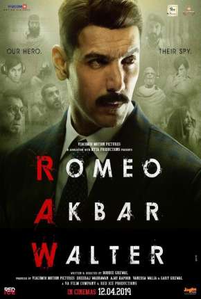 Capa do Filme Romeo Akbar Walter - Legendado (2019) – pôster oficial