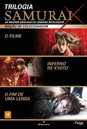 Capa do Filme Samurai X - O Filme - Trilogia (2012) – pôster oficial