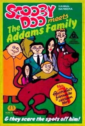 Capa do Filme Scooby-Doo encontra a Familia Addams - Os Novos Filmes do Scooby-Doo (1972) – pôster oficial