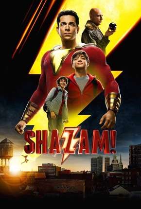 Capa do Filme Shazam (2019) – pôster oficial