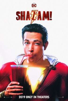 Capa do Filme Shazam! - DVD-R (2019) – pôster oficial