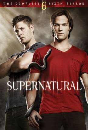 Capa do Série Sobrenatural - 6ª Temporada Completa (2010) – pôster oficial