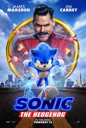 Capa do Filme Sonic - O Filme - Legendado WEB-DL (2020) – pôster oficial