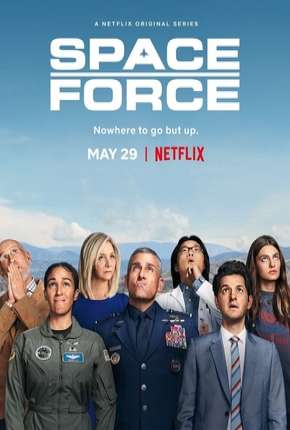Capa do Série Space Force - 1ª Temporada (2020) – pôster oficial