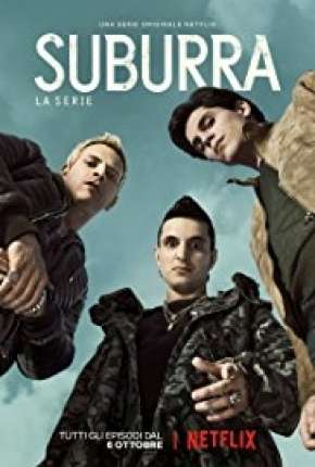 Capa do Série Suburra - Sangue em Roma - 1ª Temporada Completa (2017) – pôster oficial