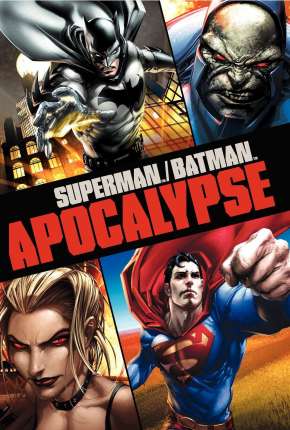 Capa do Filme Superman e Batman - Apocalipse (2010) – pôster oficial