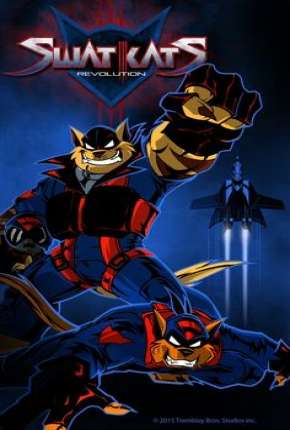Capa do Desenho Swat Kats - O Esquadrão Radical - 1ª Temporada (1993) – pôster oficial