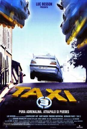 Capa do Filme Táxi 3 (2003) – pôster oficial