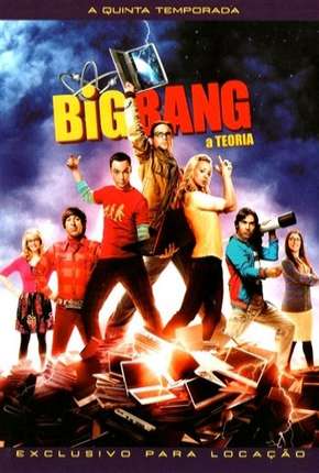 Capa do Série The Big Bang Theory (Big Bang - A Teoria) 5ª Temporada (2011) – pôster oficial