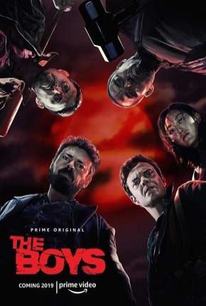 Capa do Série The Boys - Os Rapazes - 1ª Temporada Completa (2019) – pôster oficial