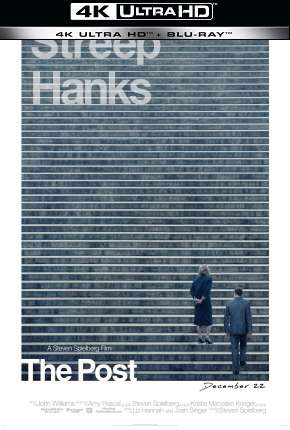 Capa do Filme The Post - A Guerra Secreta - 4K (2017) – pôster oficial