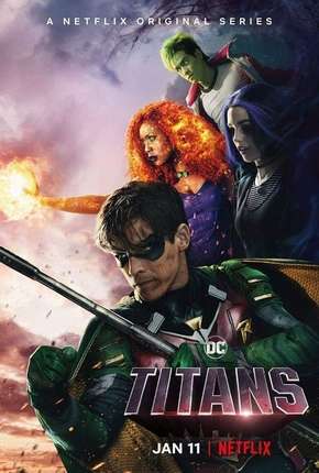 Capa do Série Titãs - 1ª Temporada Completa (2019) – pôster oficial