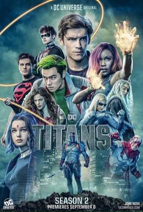 Capa do Série Titãs - Titans 2ª Temporada (2020) – pôster oficial